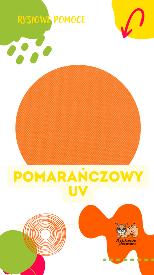 pomarańczowy spodnie animacyjne uv