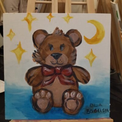 warsztaty malowania na płótnie