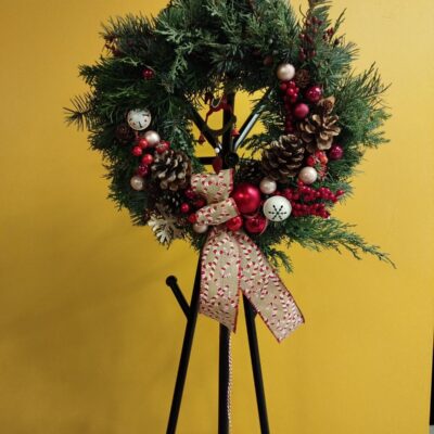 wieńce świąteczne wianki warsztaty rodzinne